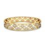 Zina Illusion Gold Bangles