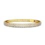 Pinnacle Seam Gold Bangles