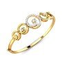 Euphoria Patterned Gold Bangles