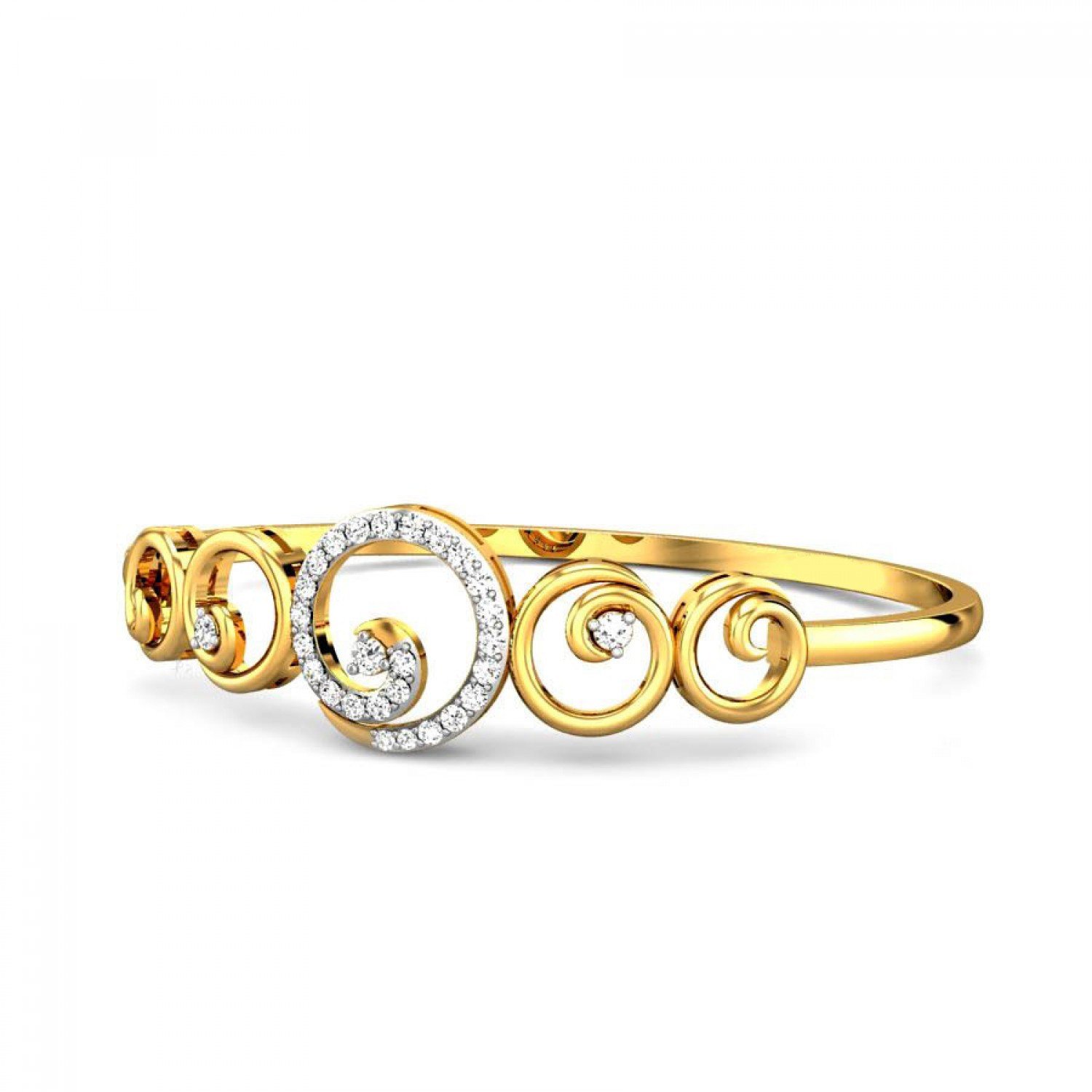 Euphoria Patterned Gold Bangles Euphoria Patterned Gold Bangles