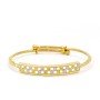 Astral Gritty Gold Bangles