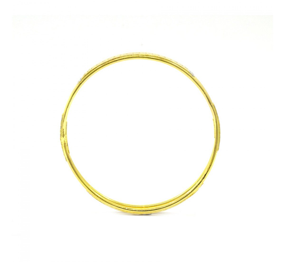 Opalescent Moonshine Gold Bangles
