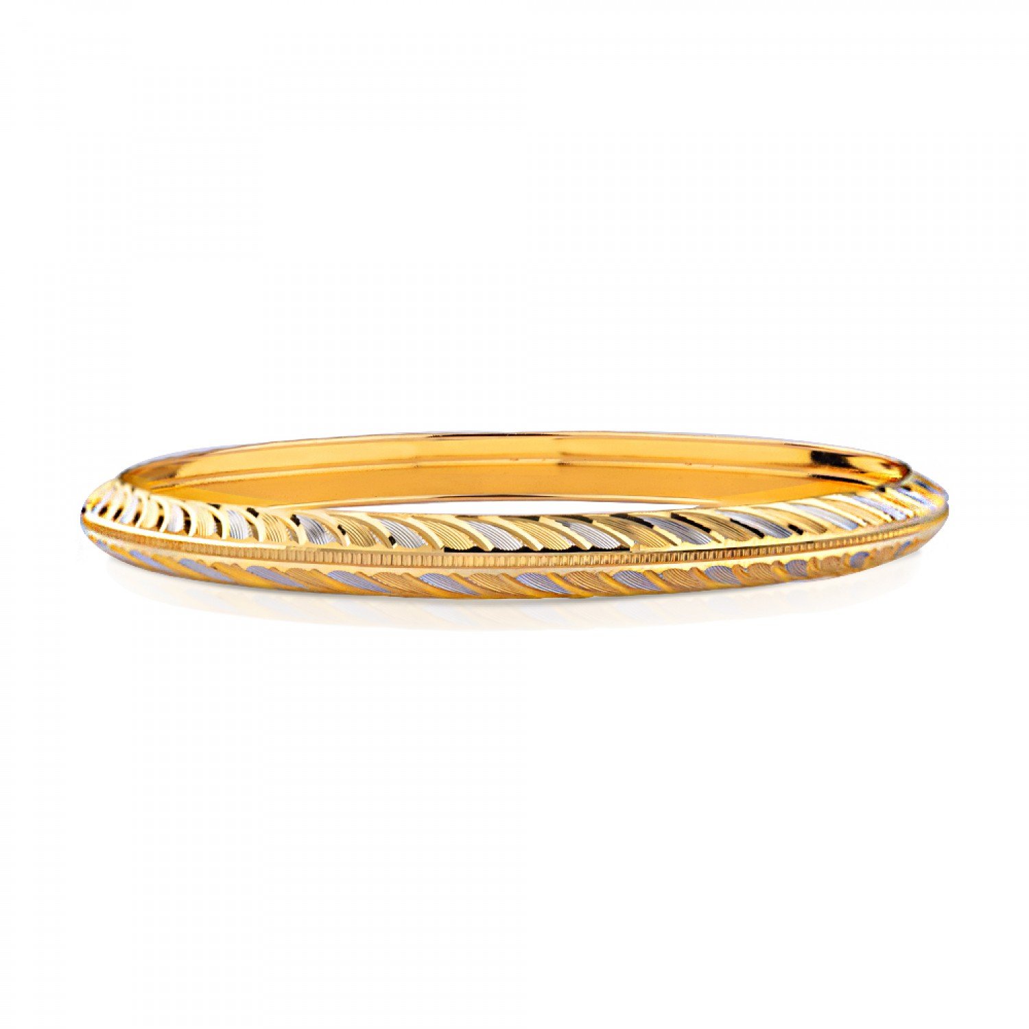 Graceful Enamel Gold Bangles Graceful Enamel Gold Bangles