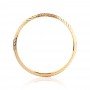 Graceful Enamel Gold Bangles
