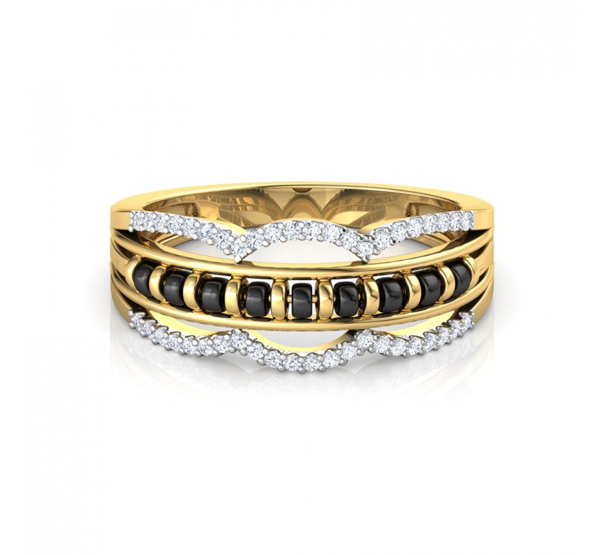 Aetheralys Mangalsutra Diamond Ring
