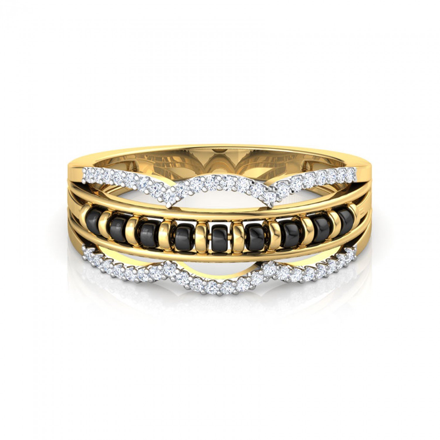 Aetheralys Mangalsutra Diamond Ring Aetheralys Mangalsutra Diamond Ring