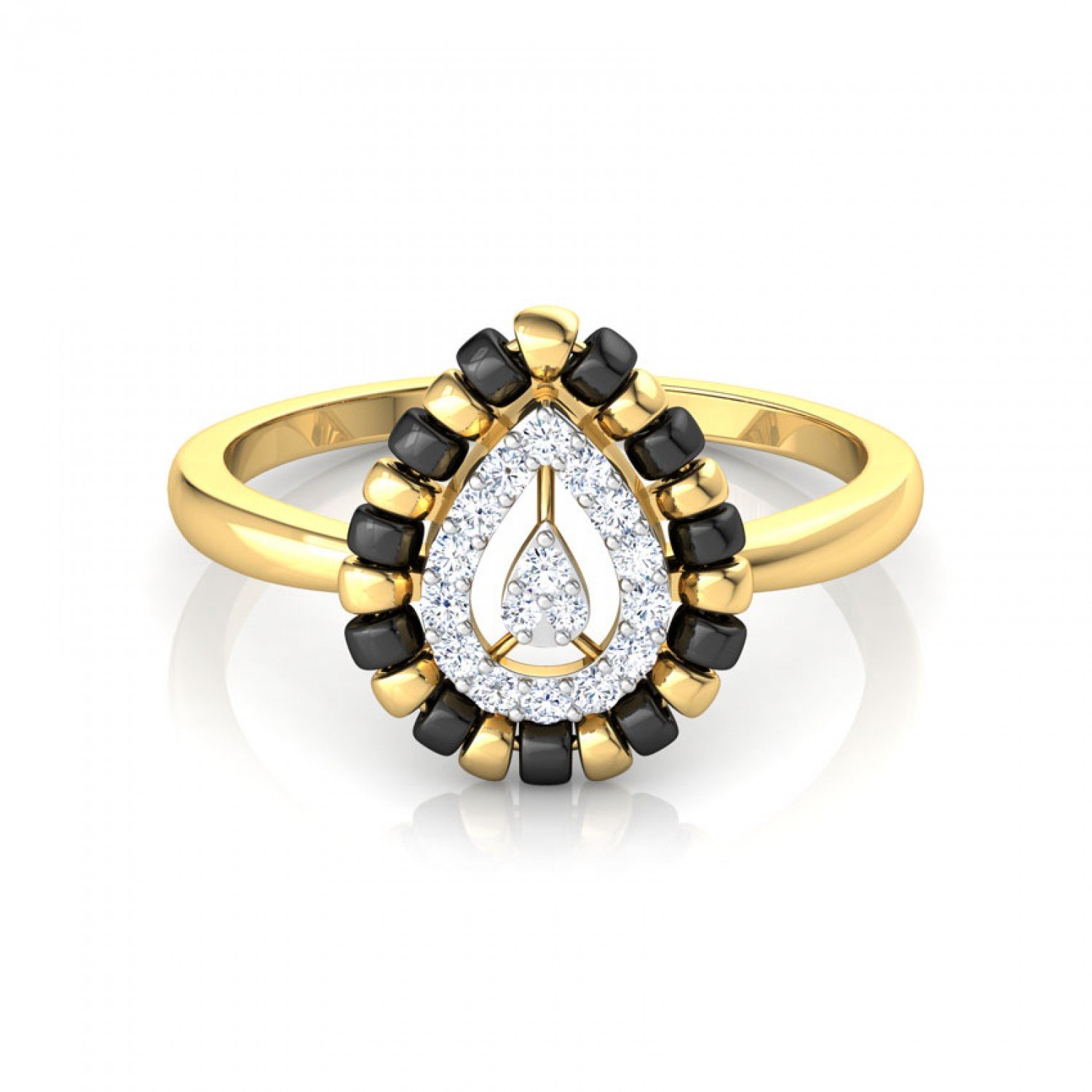 Serene Knot Mangalsutra Diamond Ring Serene Knot Mangalsutra Diamond Ring