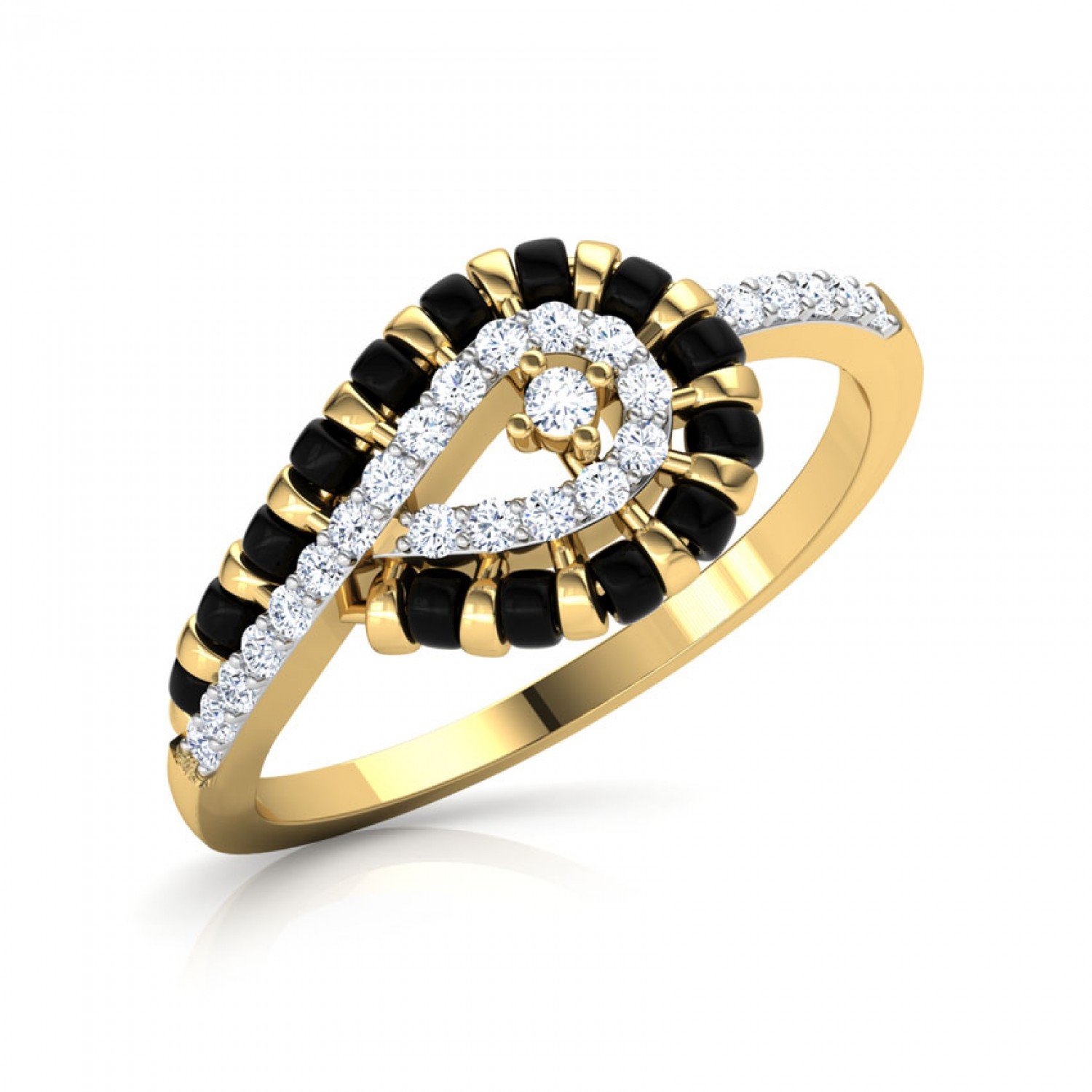 Lura Angel Mangalsutra Diamond Ring Lura Angel Mangalsutra Diamond Ring