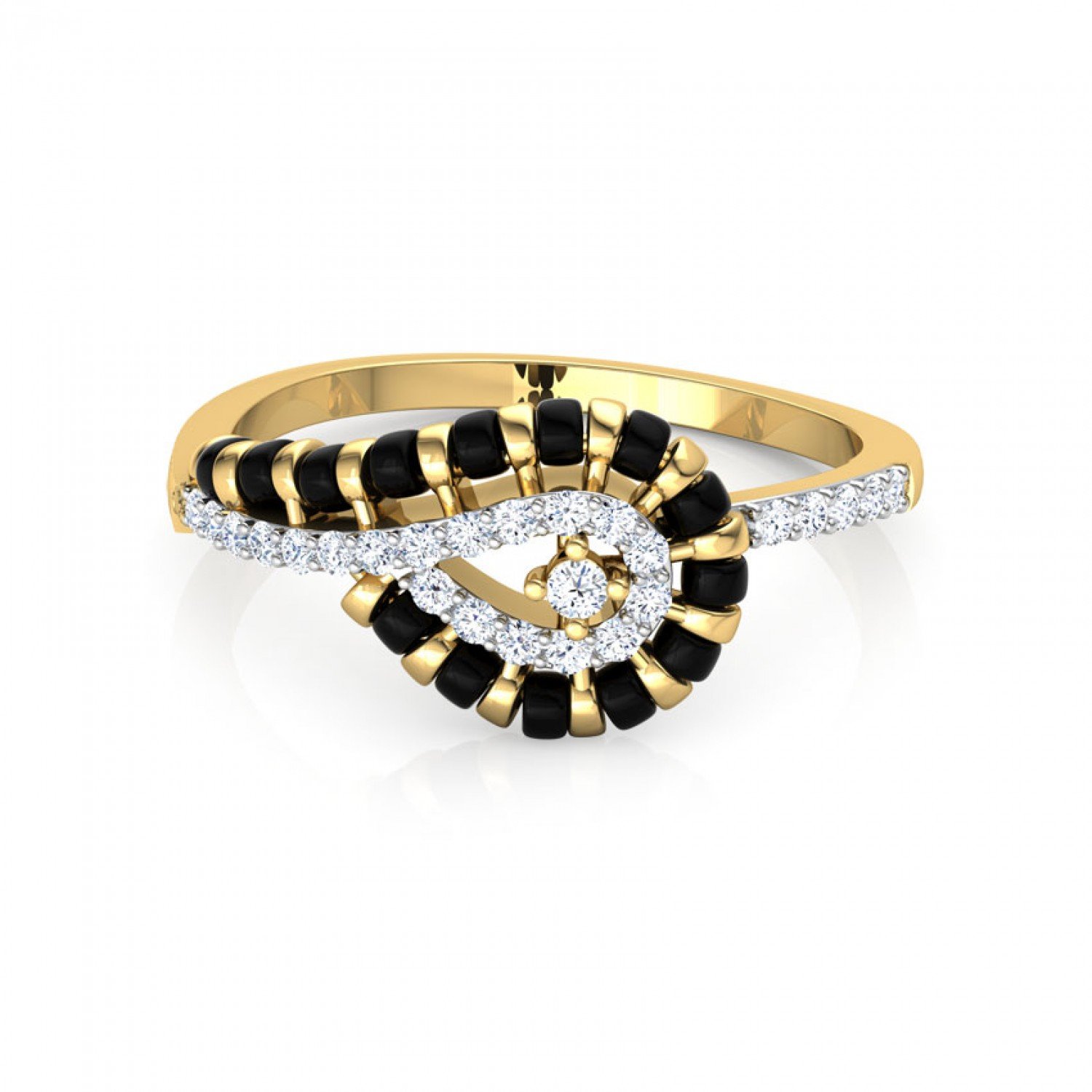 Lura Angel Mangalsutra Diamond Ring Lura Angel Mangalsutra Diamond Ring