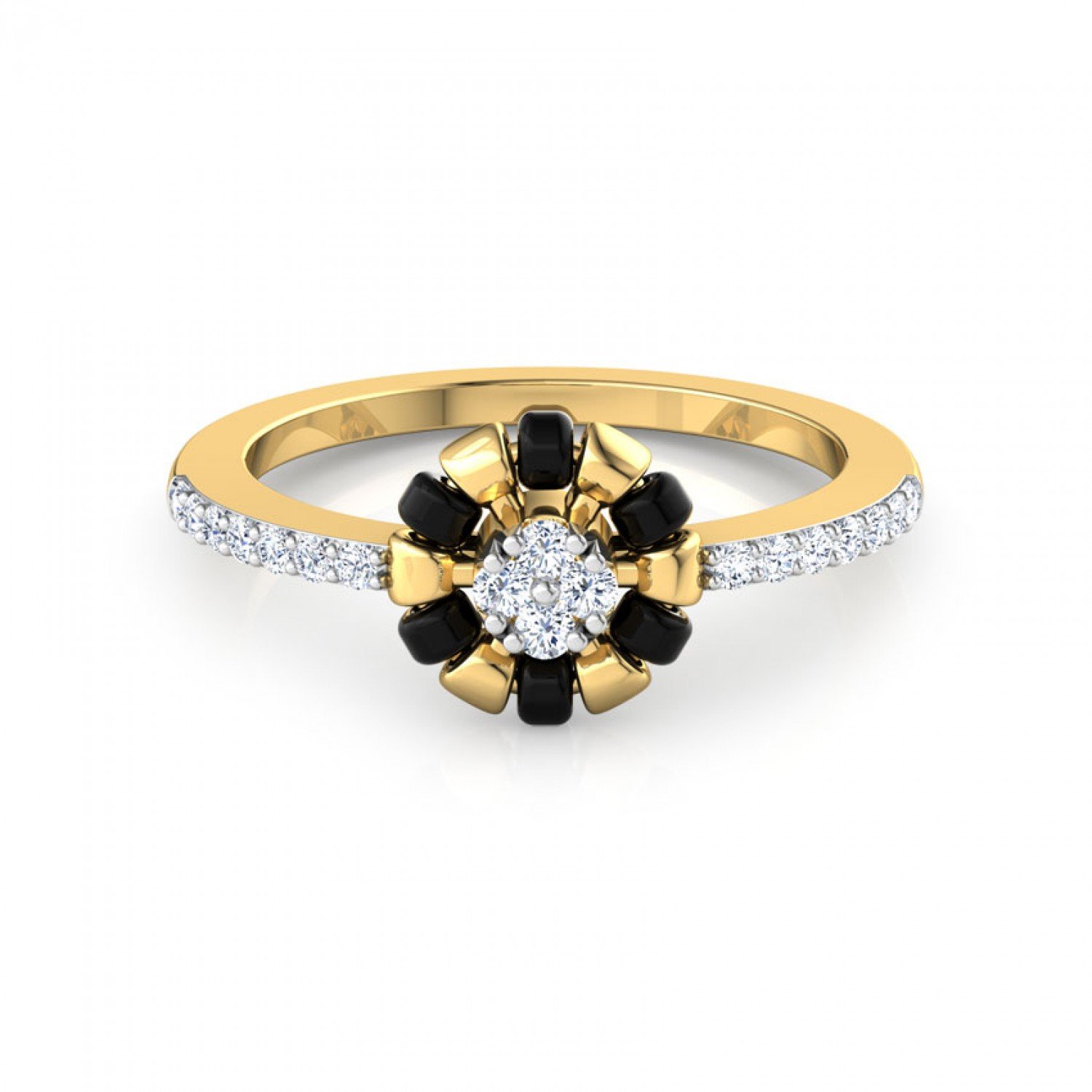 Surreal Mangalsutra Diamond Ring Surreal Mangalsutra Diamond Ring