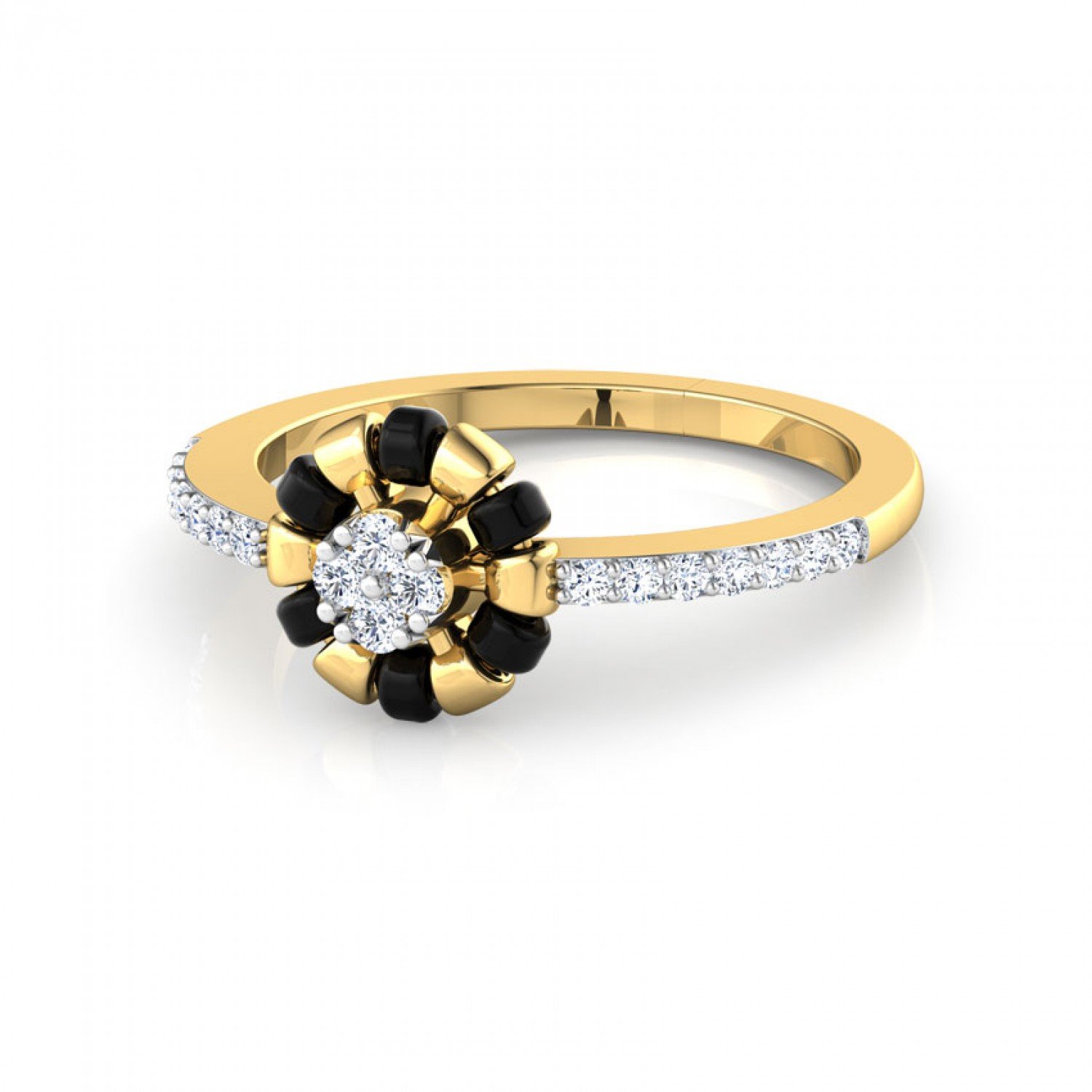 Surreal Mangalsutra Diamond Ring Surreal Mangalsutra Diamond Ring