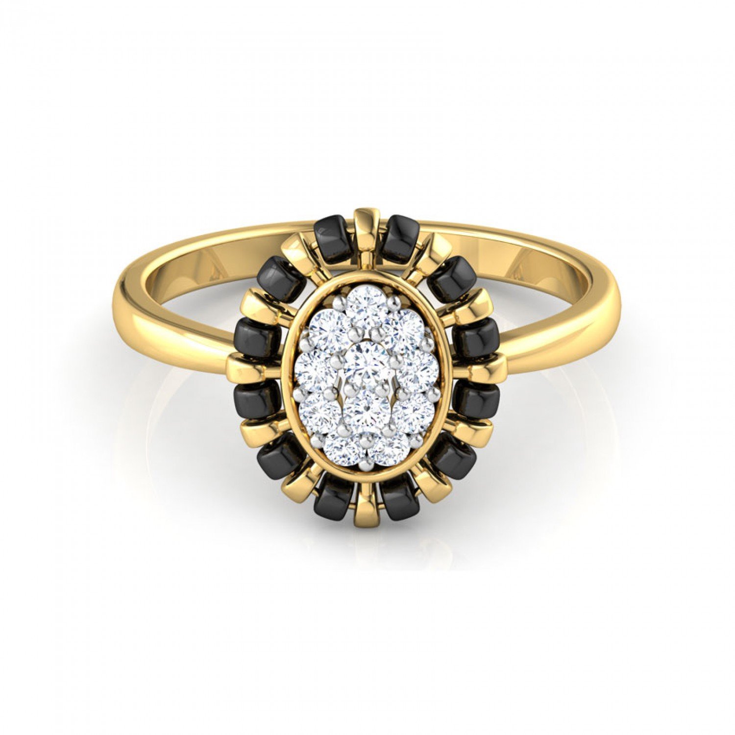 Sacred Mangalsutra Diamond Ring Sacred Mangalsutra Diamond Ring