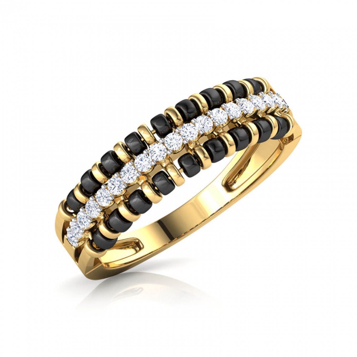 Corazon Mangalsutra Diamond Ring Corazon Mangalsutra Diamond Ring