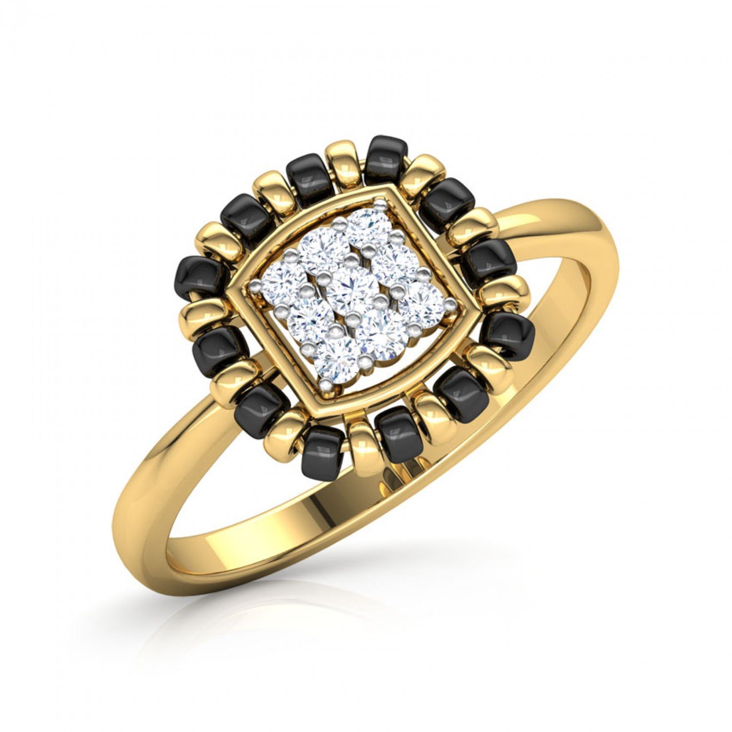 Elegance Mangalsutra Diamond Ring Elegance Mangalsutra Diamond Ring