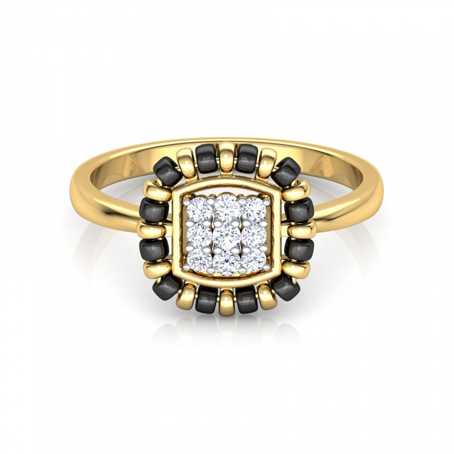 Elegance Mangalsutra Diamond Ring Elegance Mangalsutra Diamond Ring