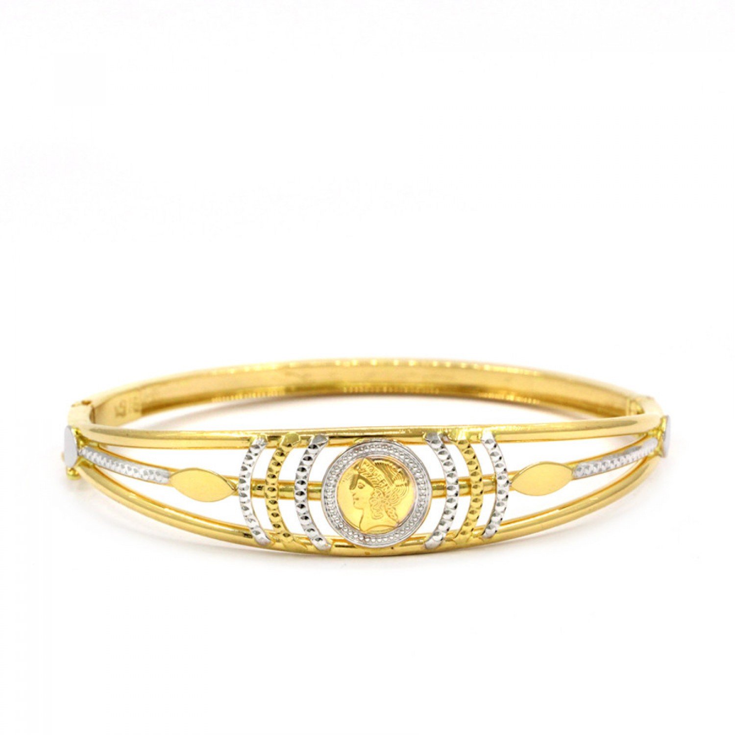 Tidal Vedha Gold Bangles