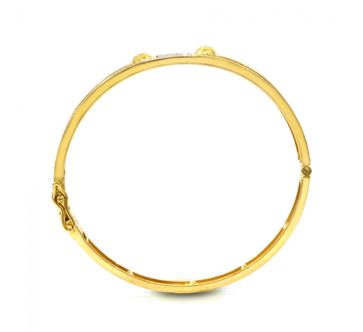 Entwine Sheen Gold Bangles