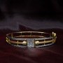 Entwine Sheen Gold Bangles