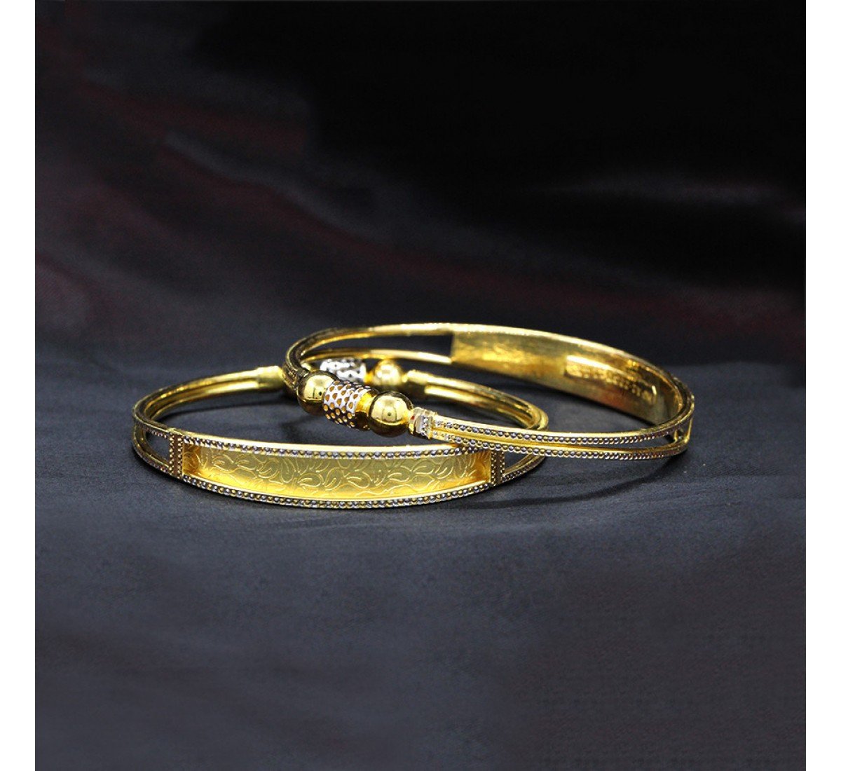 Burfi Enduring Gold Bangles