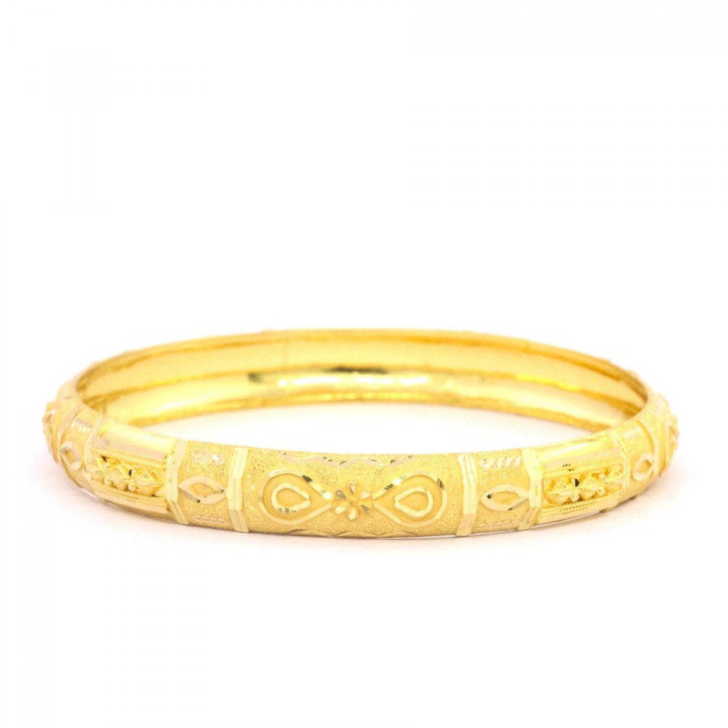 Whimsy Allure Gold Bangles