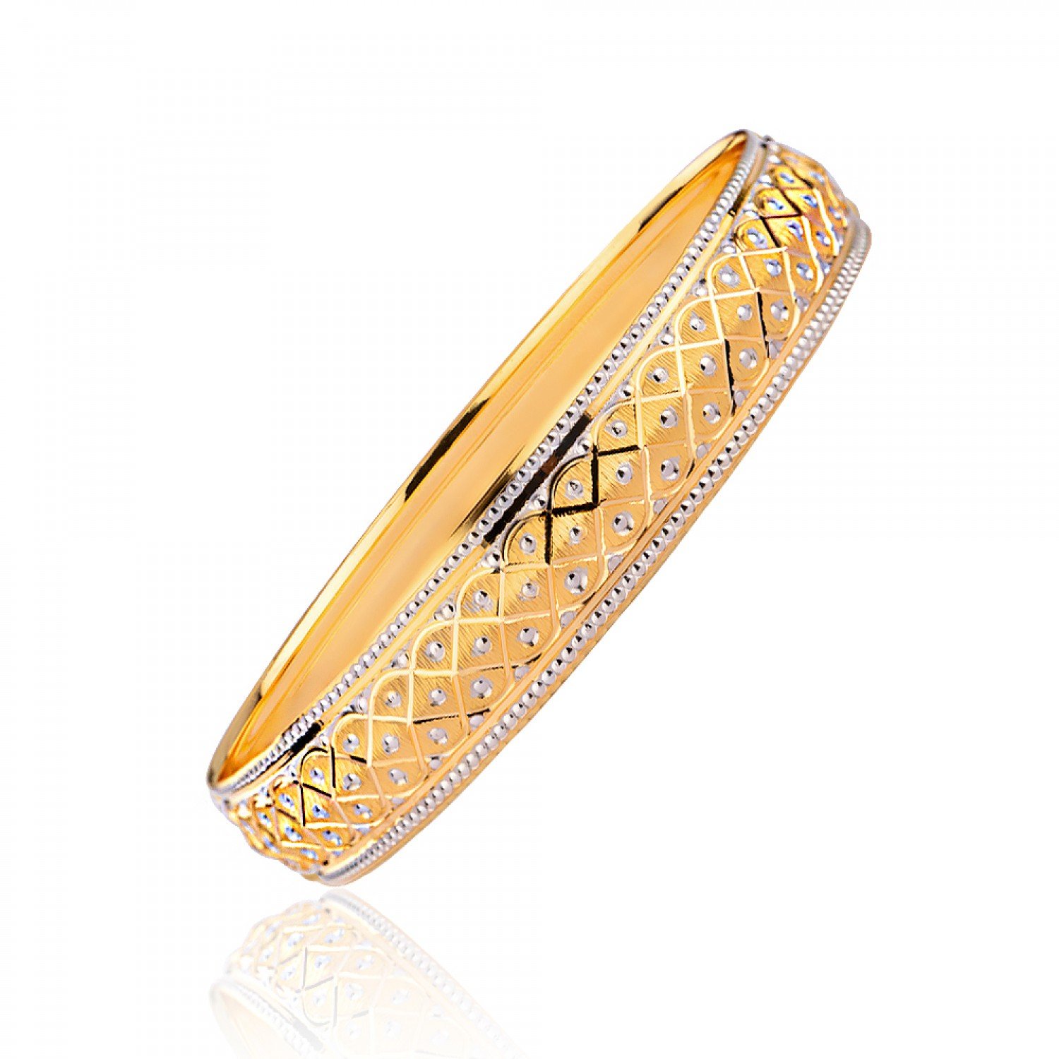 Metropolis Gold Bangles