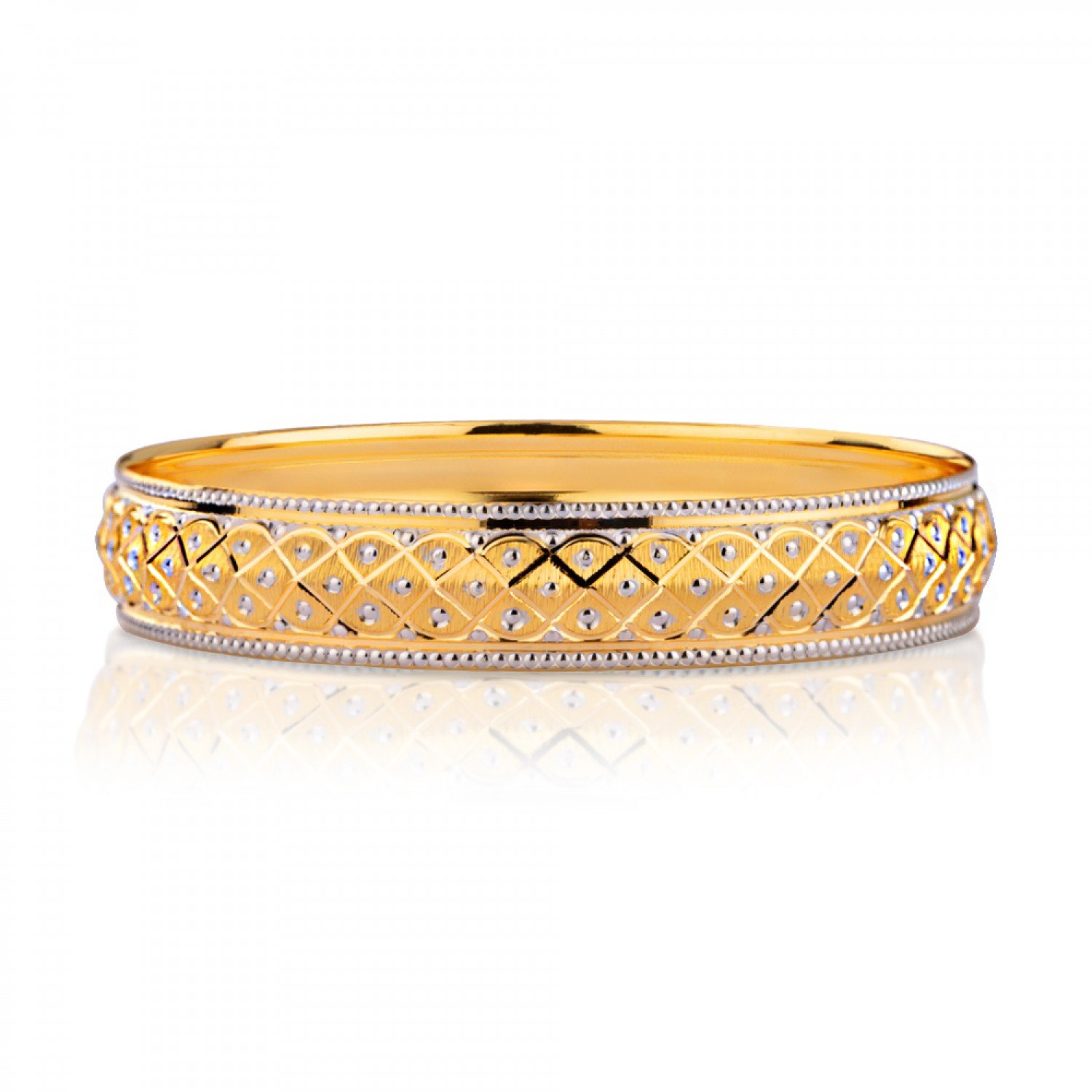 Metropolis Gold Bangles