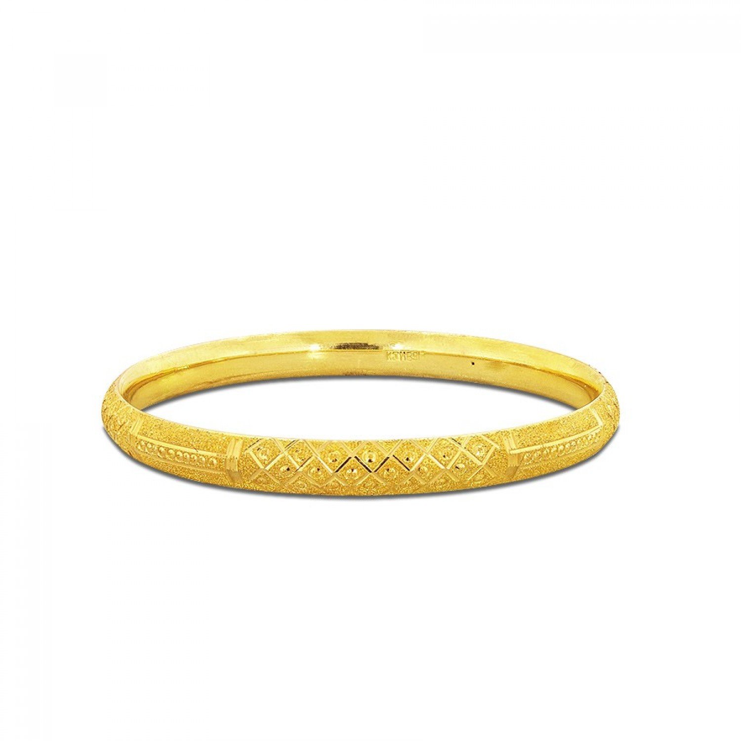 Radiant Livia Charm Gold Bangles Radiant Livia Charm Gold Bangles
