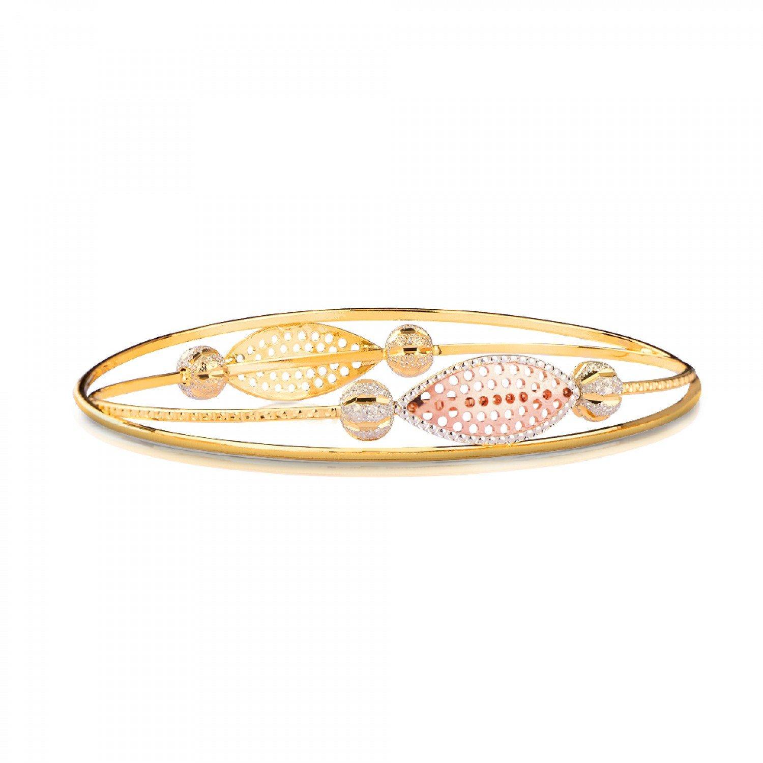 Vortex Artistic Gold Bangles Vortex Artistic Gold Bangles