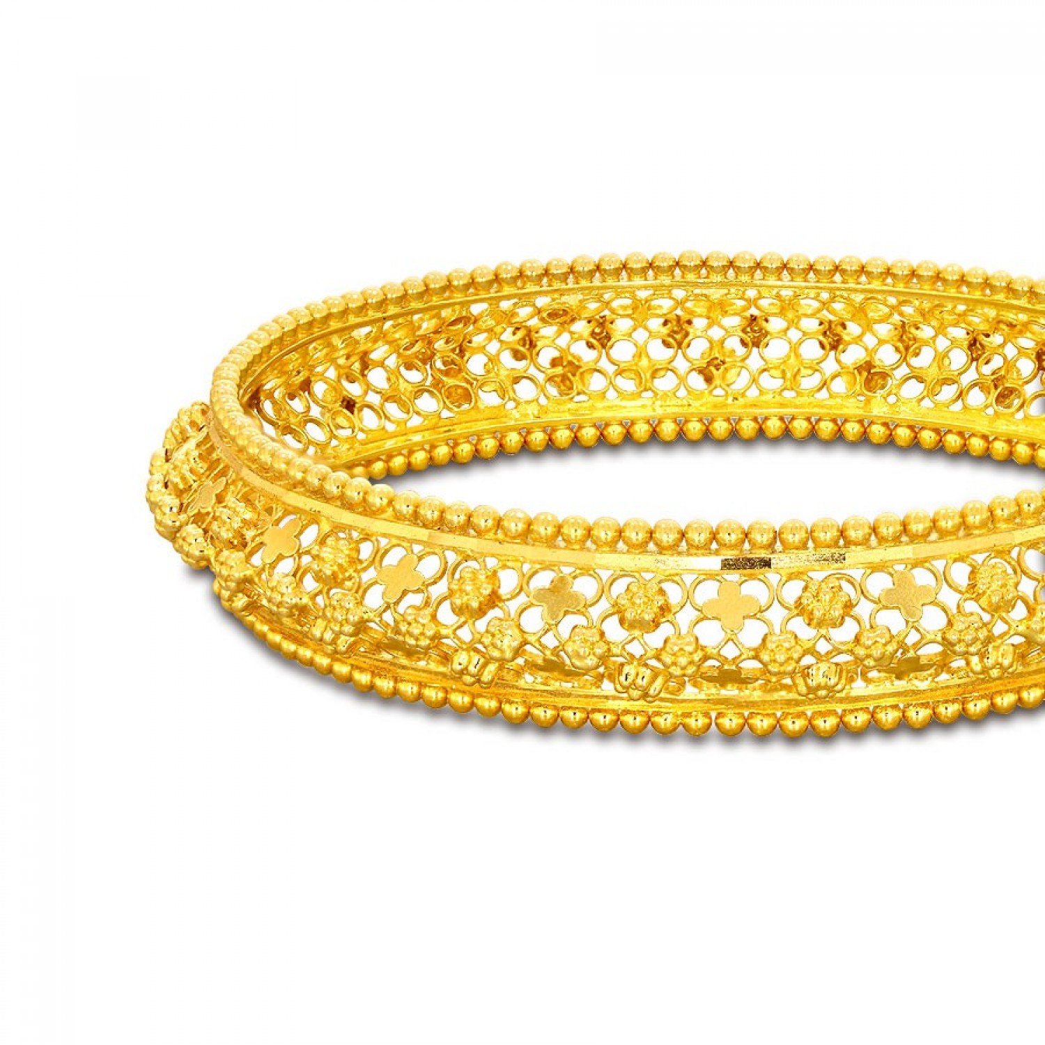 Parnika Gold Bangles