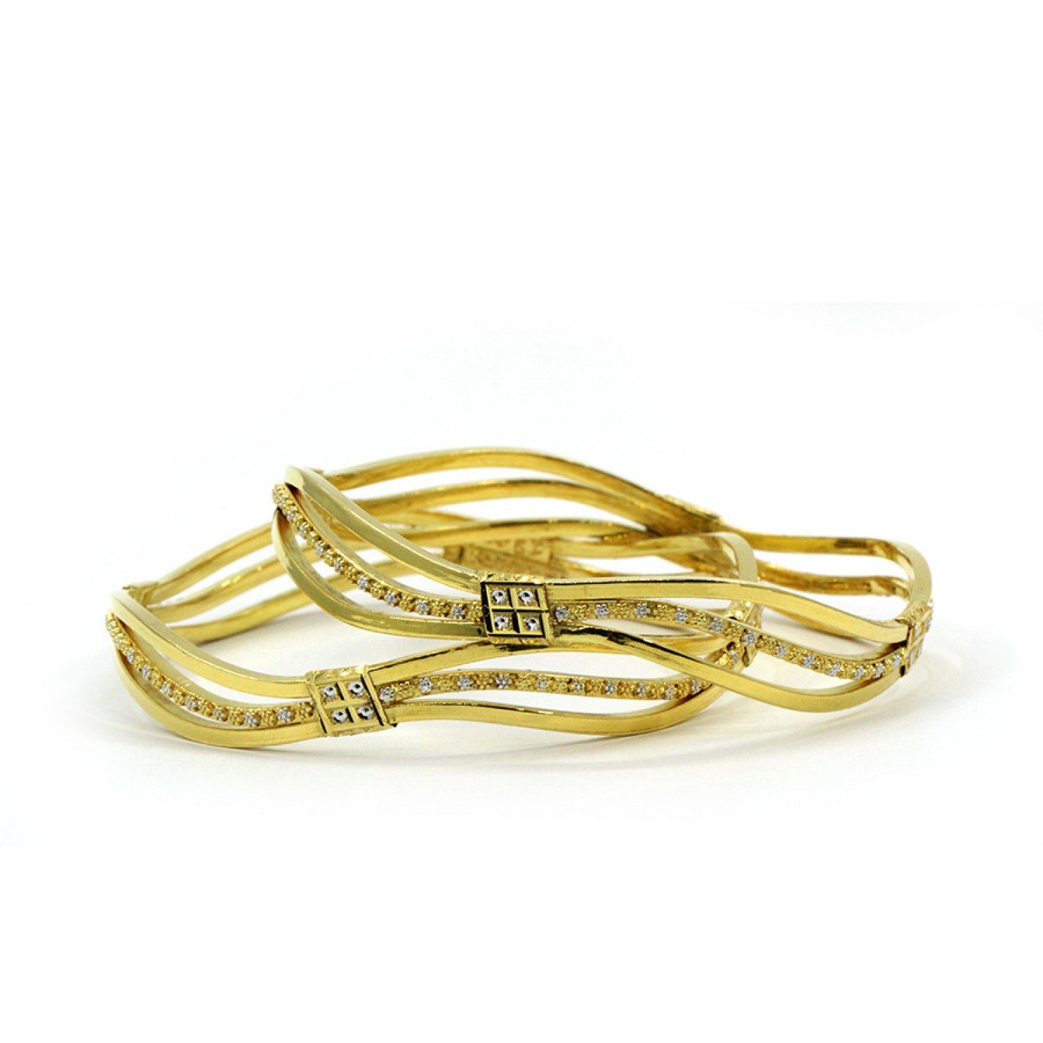 Alene Gold Splendor Bangles Alene Gold Splendor Bangles