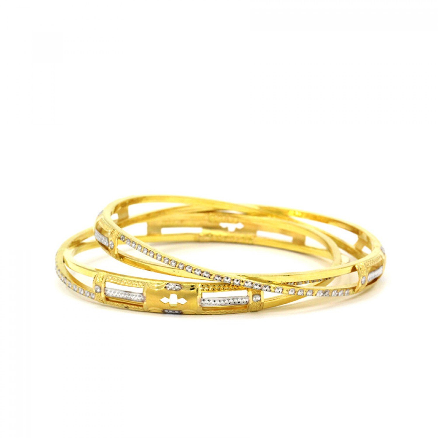 Asya Jacqueline Gold Bangles Asya Jacqueline Gold Bangles