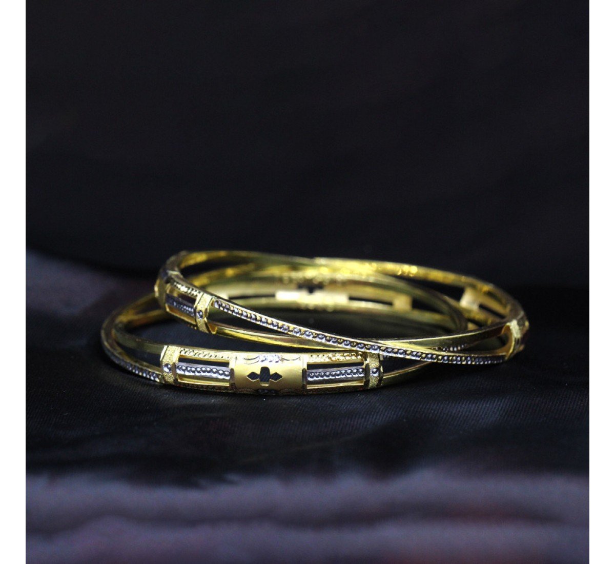 Asya Jacqueline Gold Bangles