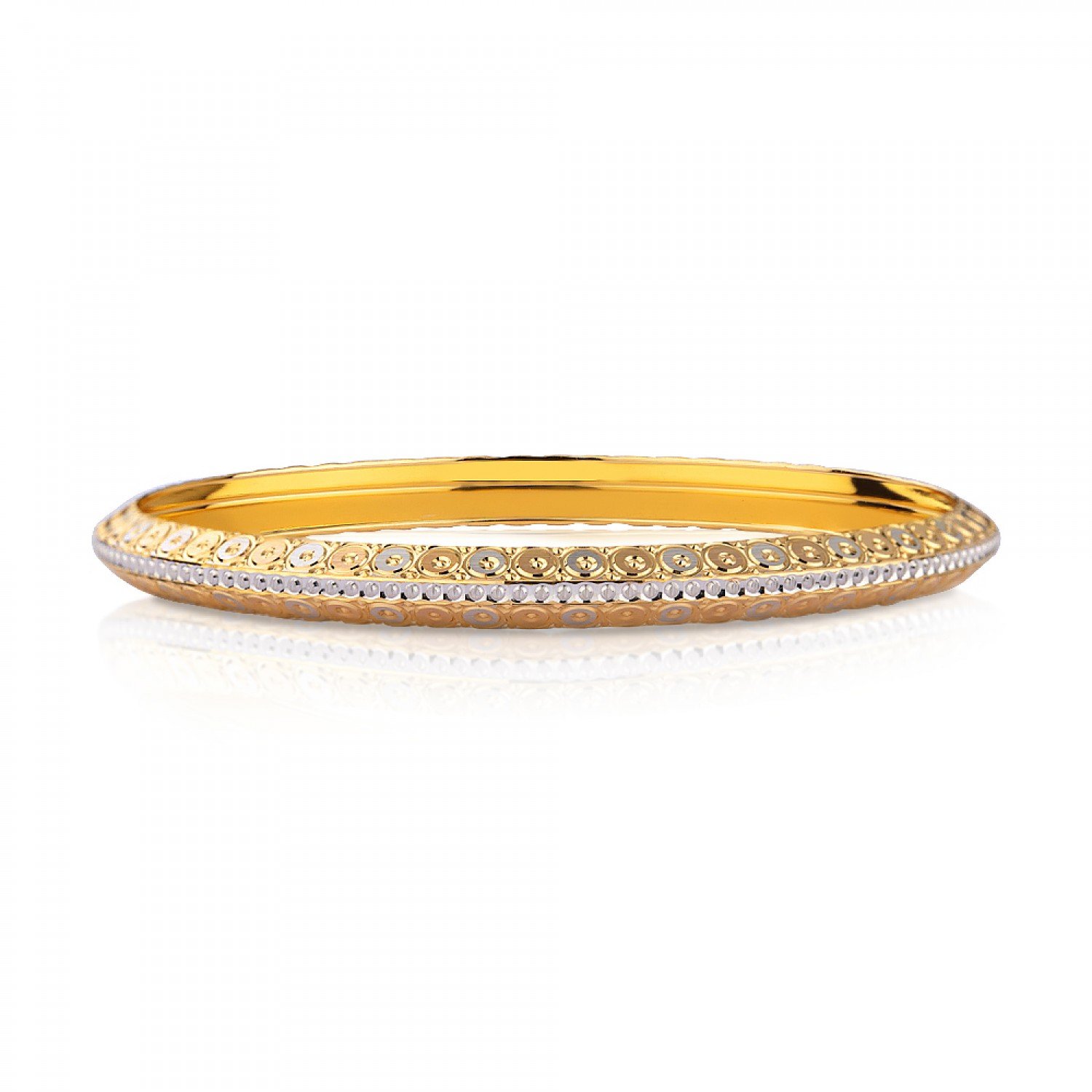 Stefanie Earleen Gold Bangles