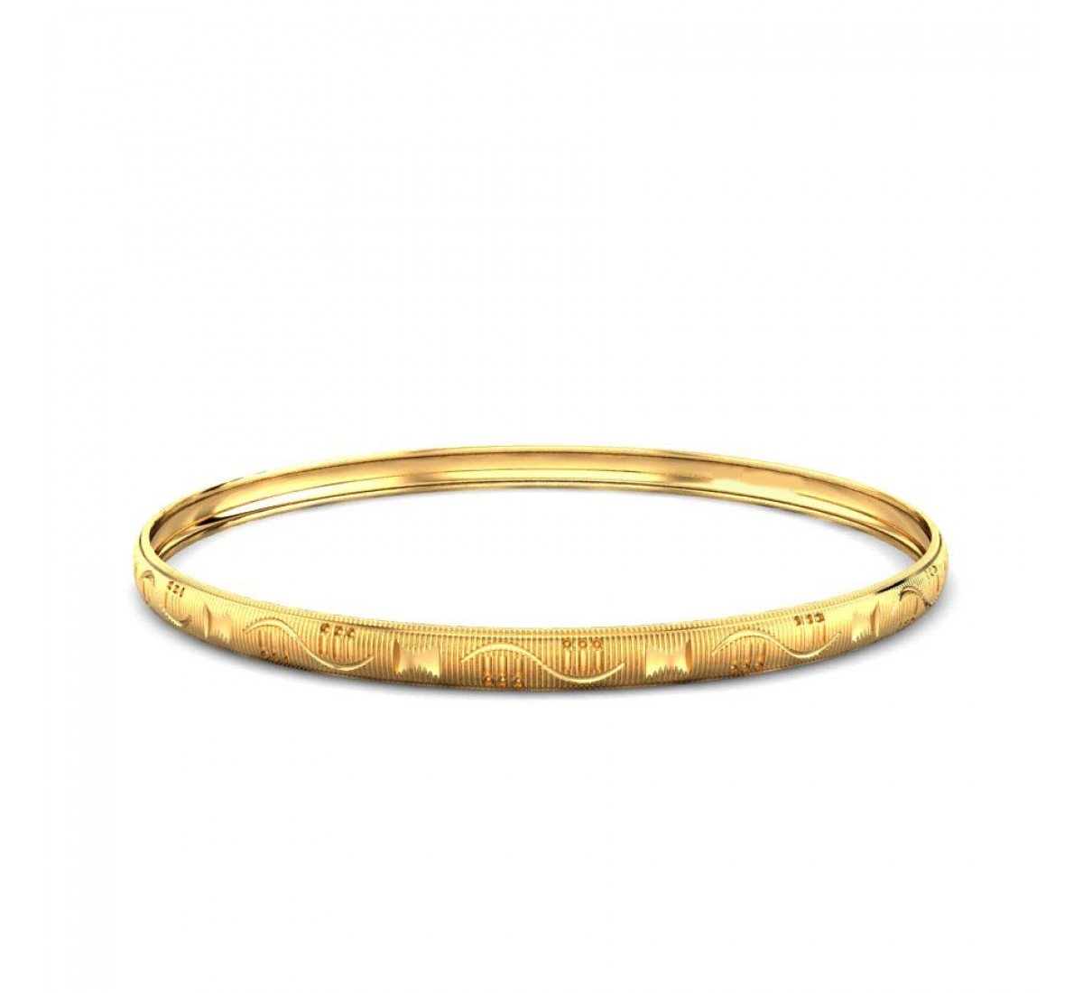Triaksha Opulent Gold Bangles