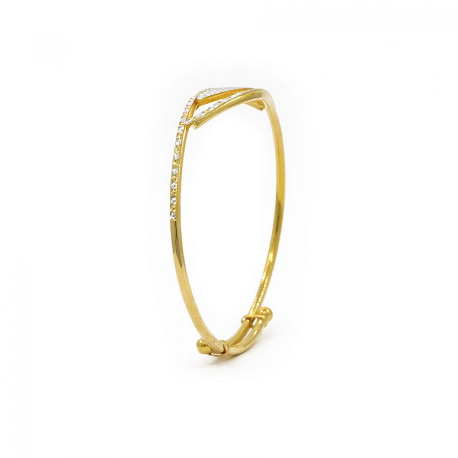 Glimmering Eva Gold Bangles Glimmering Eva Gold Bangles