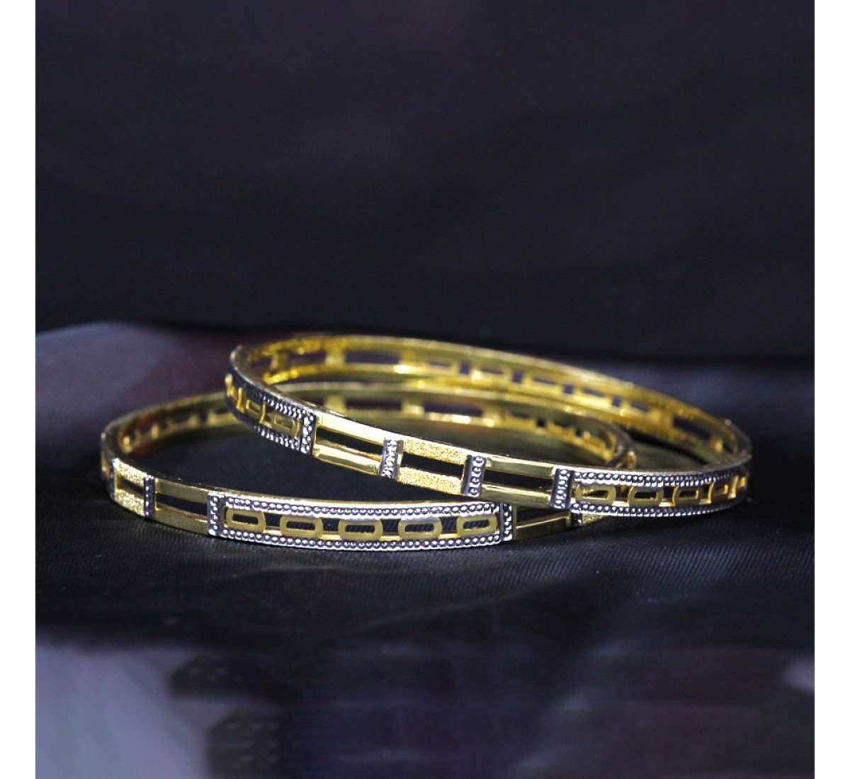 Remya Spellbinding Gold Bangles
