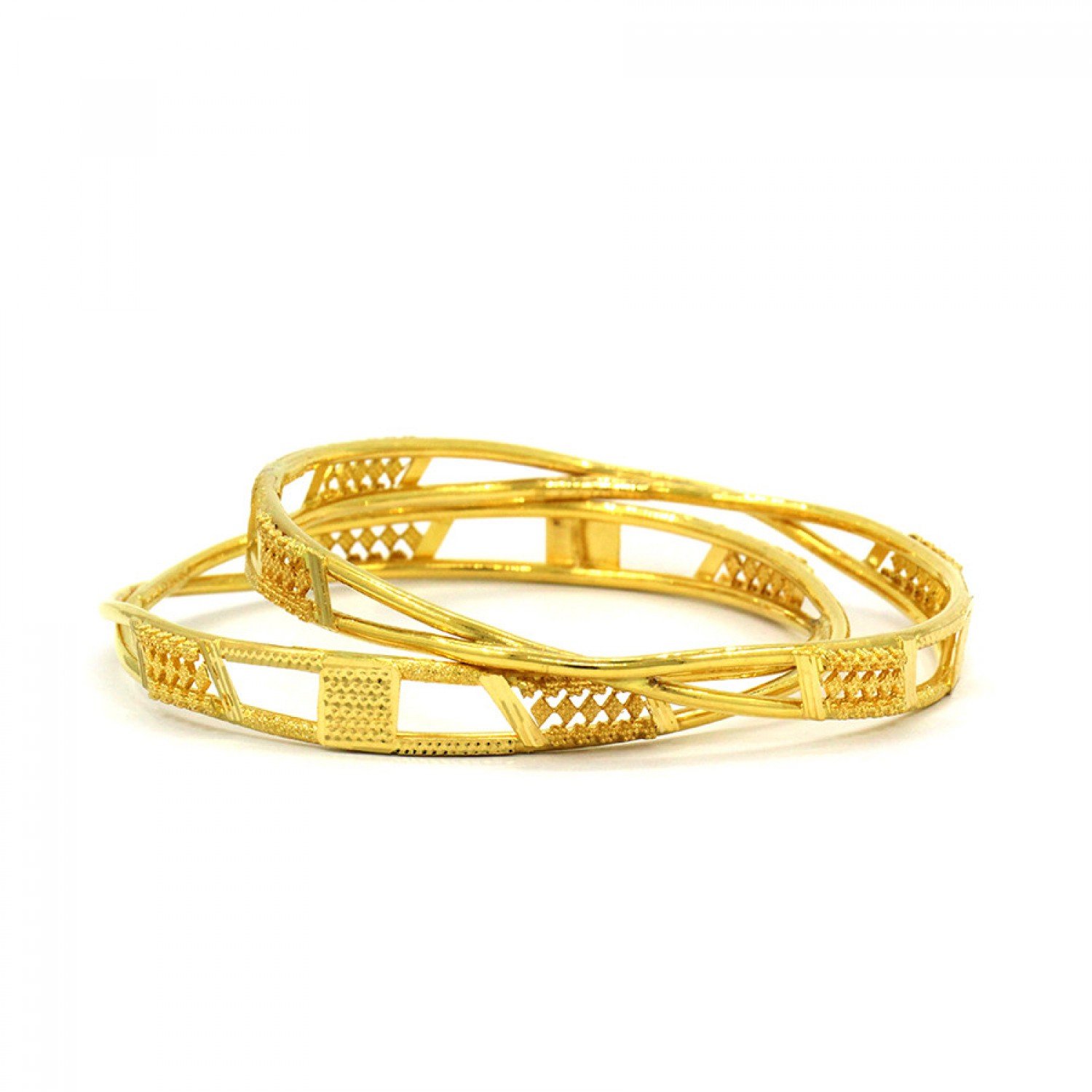 Delicate Pacheli Gold Bangles Delicate Pacheli Gold Bangles
