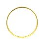 Edgy Hypnotic Gold Bangles