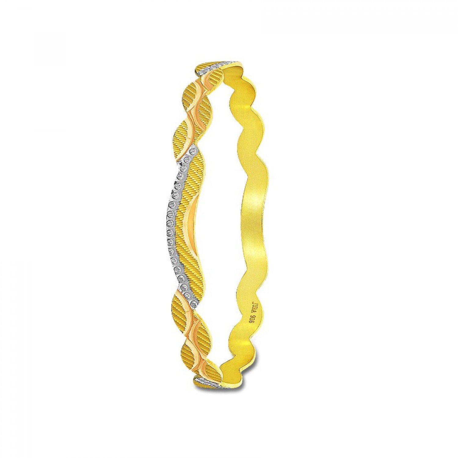 Magnolia Alpinia Gold Bangles Magnolia Alpinia Gold Bangles