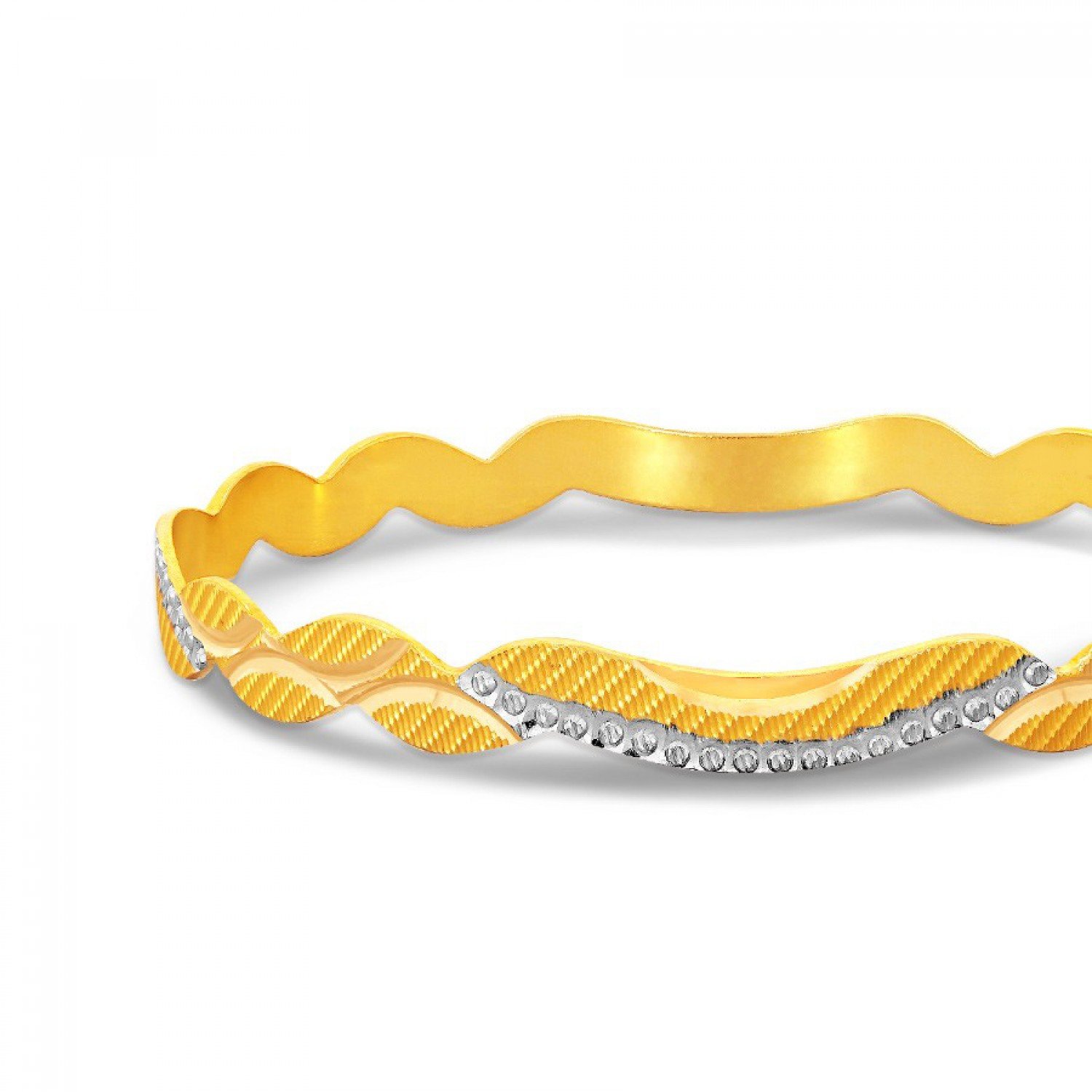 Magnolia Alpinia Gold Bangles Magnolia Alpinia Gold Bangles