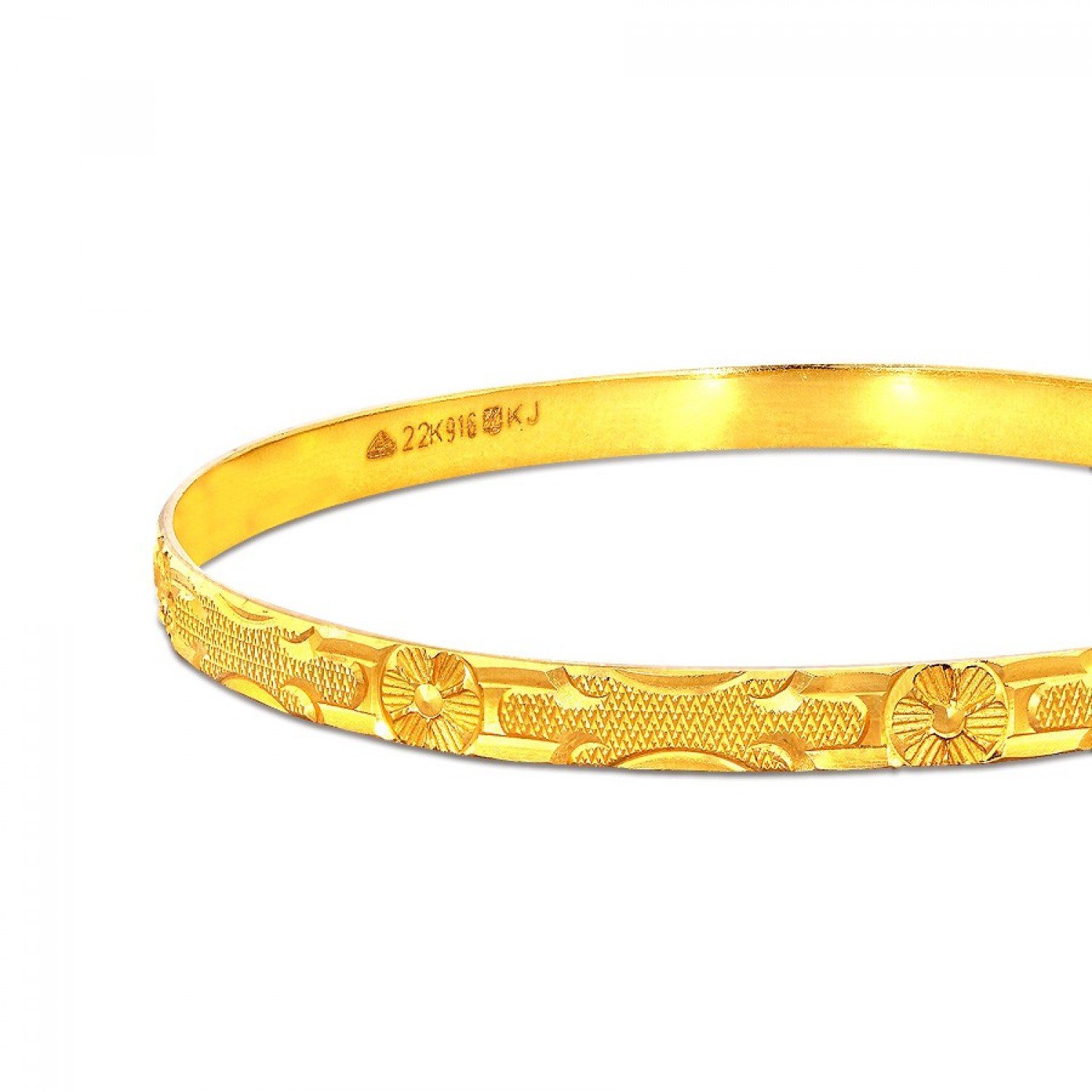 Annora Daisy Gold Bangles Annora Daisy Gold Bangles