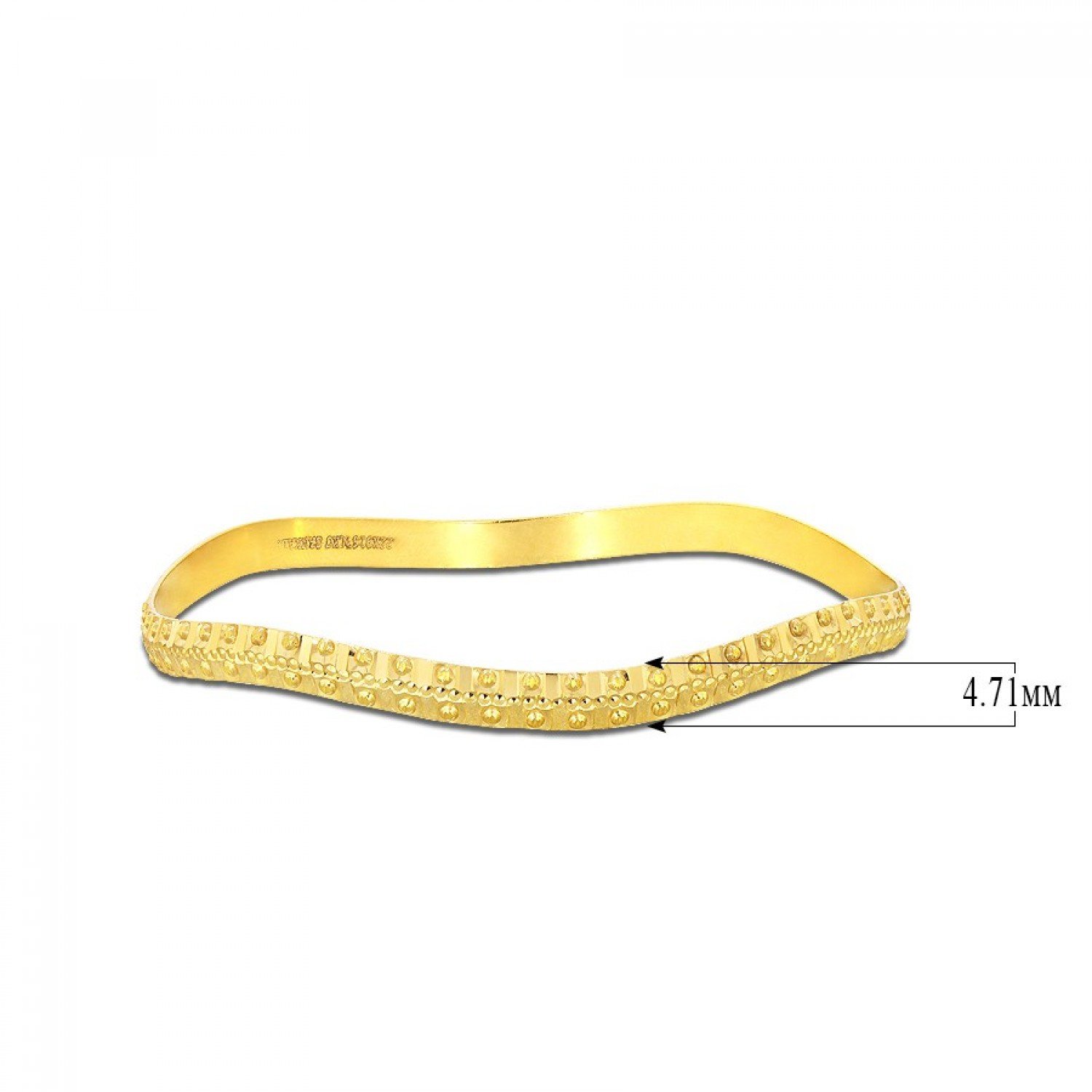 Selena Wired Gold Bangles Selena Wired Gold Bangles