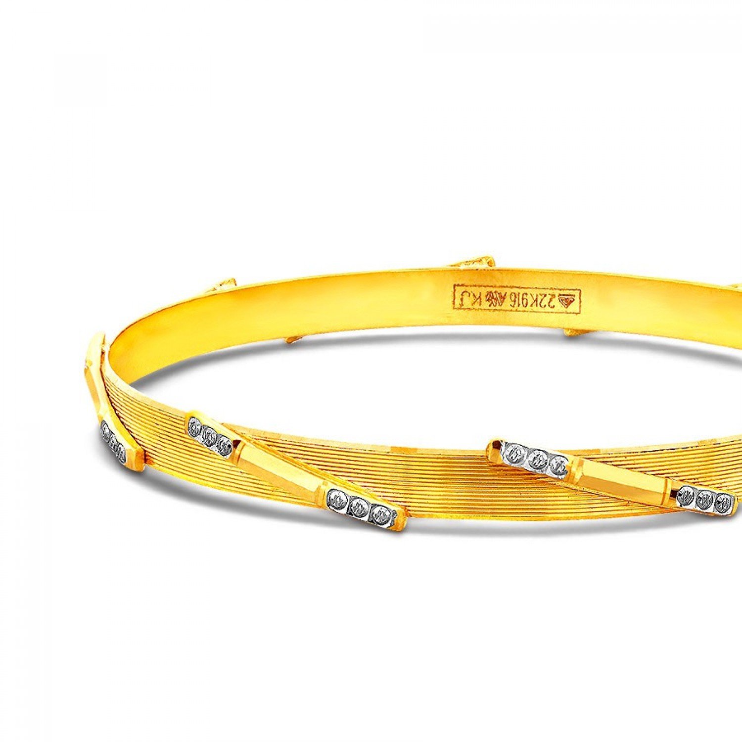 Ornate Gargi Gold Bangles Ornate Gargi Gold Bangles