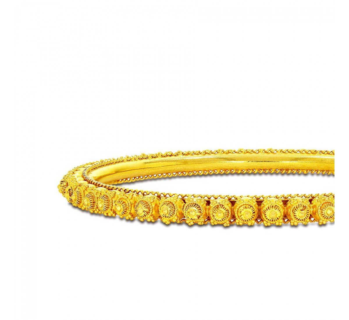 Ava Modern Gold Bangles