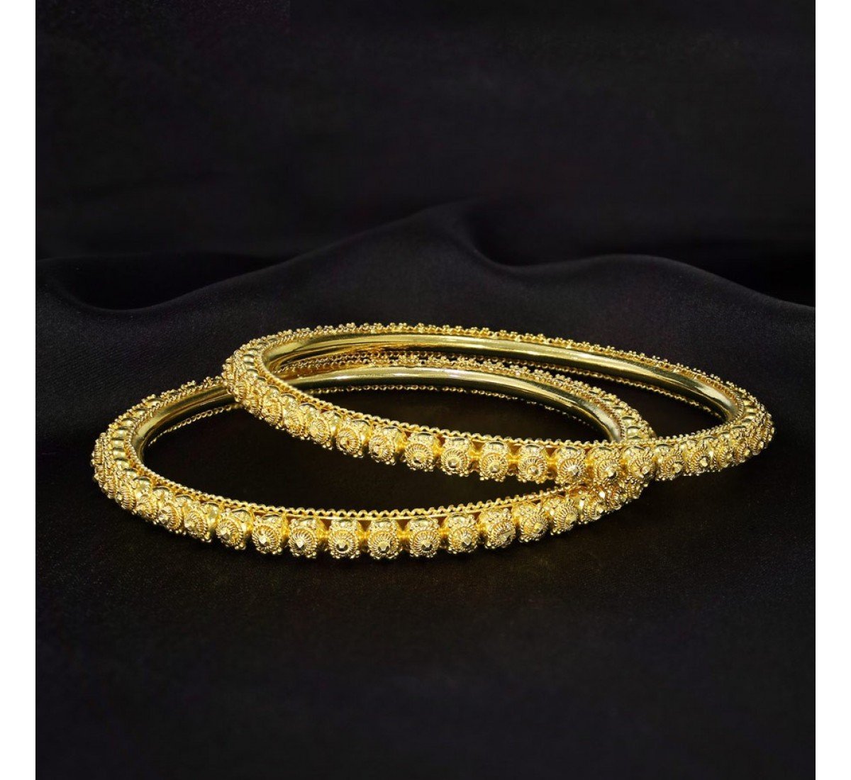 Ava Modern Gold Bangles