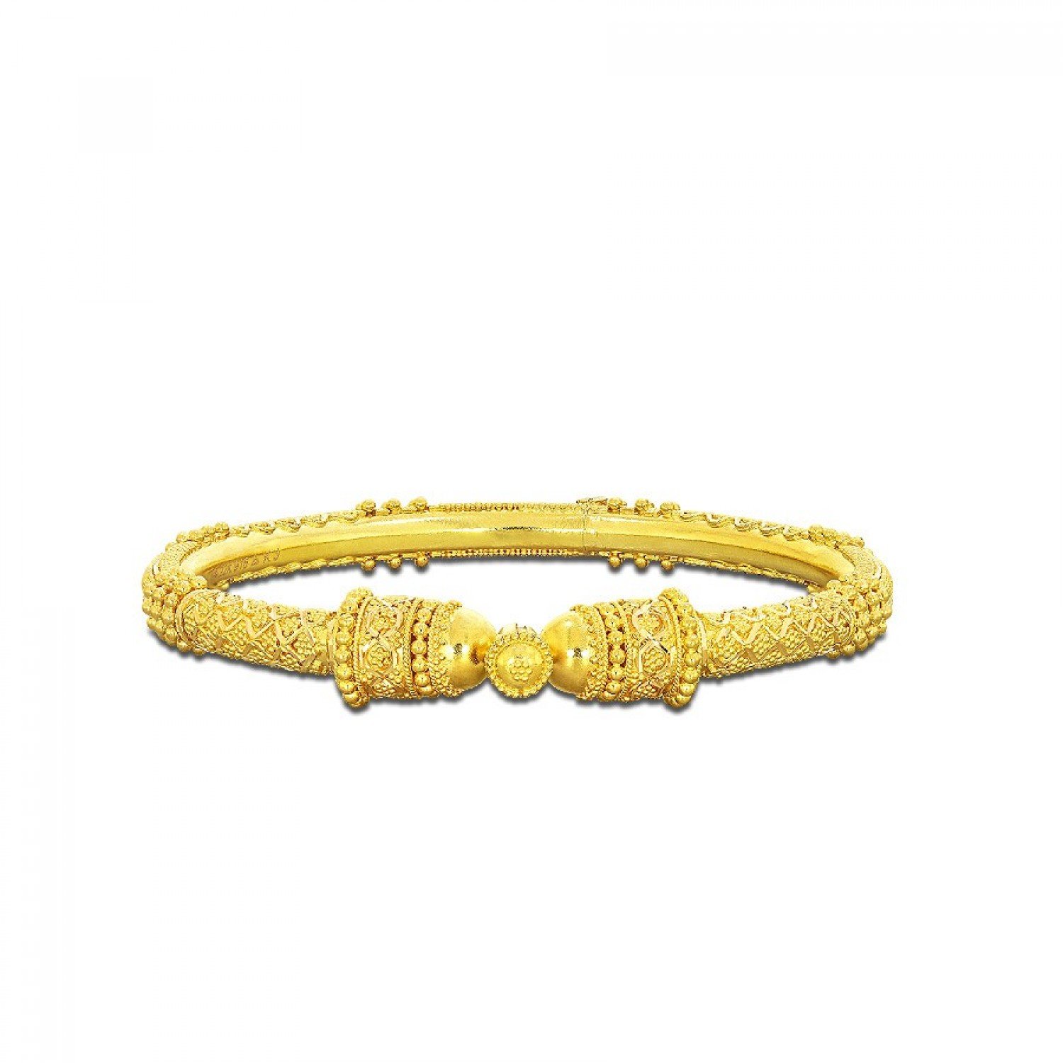 Archa Pattern Gold Bangles Archa Pattern Gold Bangles