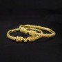 Archa Pattern Gold Bangles