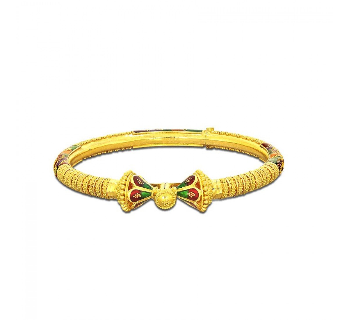 Juily Mesmerizing Gold Bangles