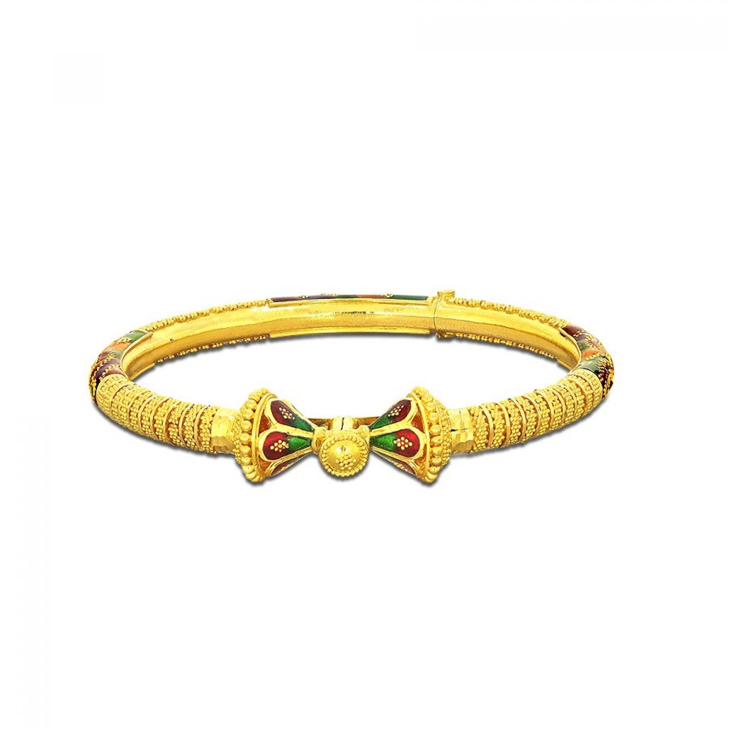 Juily Mesmerizing Gold Bangles Juily Mesmerizing Gold Bangles