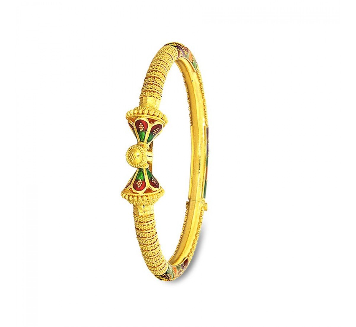 Juily Mesmerizing Gold Bangles